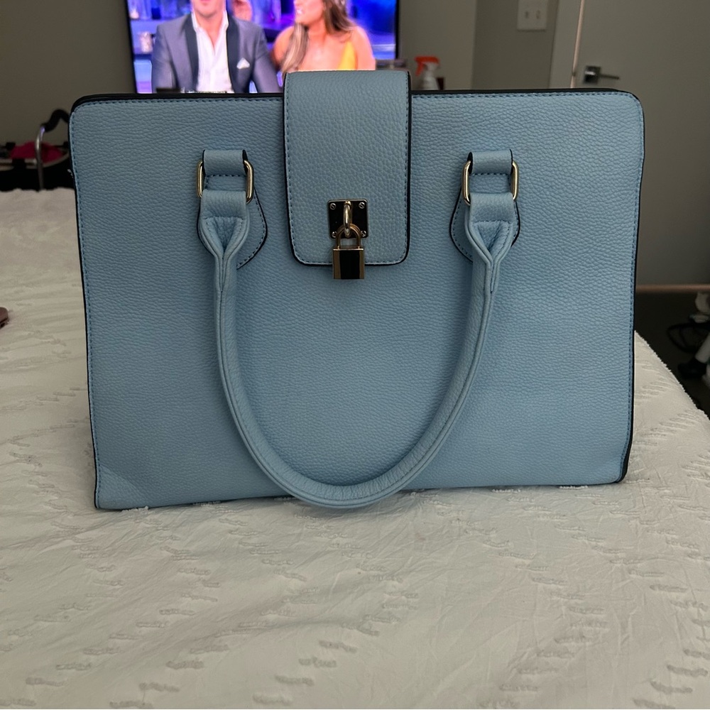 Elegant Blue Women's Handbag